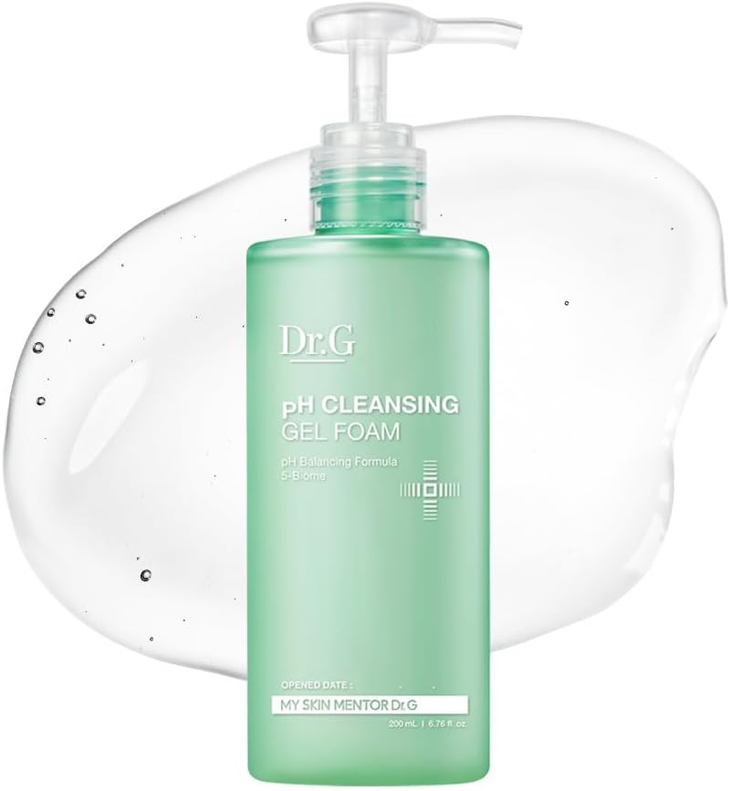 Dr.G pH Cleansing Gel Foaming Facial Cleanser, 6.76 fl oz - Personal Care