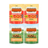 Big Top Deals USA Blue Paper Bag Bundle, 5.25x3.2x8, with Snaps Veggie Chips Original & Ma - Image 5