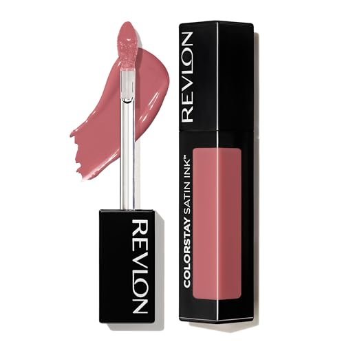 Revlon ColorStay Satin Ink Liquid Lipstick, 037 Majestic Rose, 0.17 fl oz - Personal Care