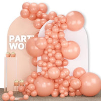 Wholesale PartyWoo Sage Green Balloon Arch Kit 140 Pieces Assorted Sizes (Pink-y12) - Bulk Supply