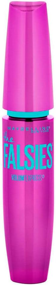 Maybelline Volum' Express The Falsies Washable Fiber Mascara, Volumizing and Separating Make Up Formula, Very Black, 1 Count