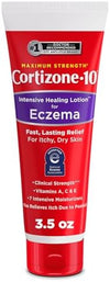 Cortizone-10 Max Strength Healing Itch Relief Eczema Lotion, 3.5 oz.