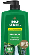 Irish Spring Body Wash for Men, Original Scent, 887 mL