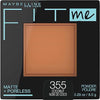 Maybelline Fit Me Matte + Poreless Pressed Face Powder Makeup & Setting Powder, Coconut, 1 - Image 1