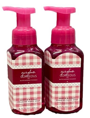 Bath and Body Works Gentle and Clean Foaming Hand Soap 8.75 oz each - (Gingham Gorgeous) - Personal Care