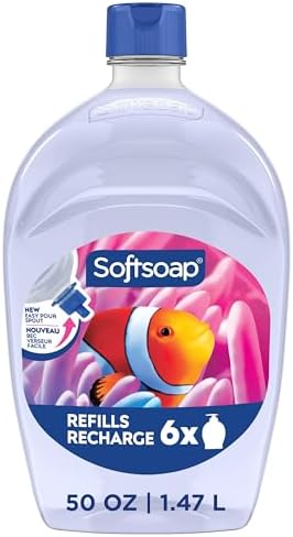 Softsoap Aquarium Liquid Hand Soap, 1.47 L Refill