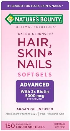 Nature's Bounty Advanced Hair, Skin & Nails, 150 Rapid Release Softgels