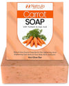Carrot Soap for Skin Brightening – Natural Carrot Soap Bar for Spots on Face, Body, Neck, Underarm – Carotene Reduces Acne, Brightens Spots, & Evens Skin Tone – Kojic Acid Glow Bar Made in USA