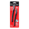 Revlon Eyebrow Precision Shaper Razors, Black, 2 pack - Image 5
