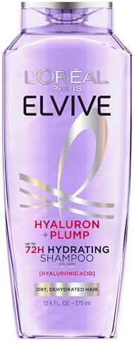 L'Oreal Paris Elvive Hyaluron Plump Shampoo, 12.6 Fl Oz - Personal Care