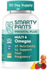 Smartypants Prenatal Multivitamin Gummies with Omega 3 DHA/EPA, Methylfolate, Biotin, Vita - Image 1