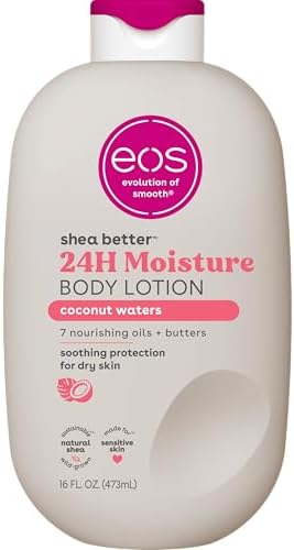 eos Shea Better Body Lotion- Coconut Waters, Natural Shea Butter, 16 fl oz