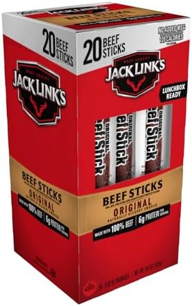 Jack Link's Original Beef Jerky Sticks - 0.92 oz (20 Pack) - Personal Care