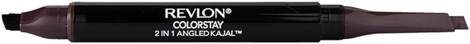 Revlon Colorstay 2-in-1 Angled Kajal Eyeliner, 102 Fig, 0.10 Ounce