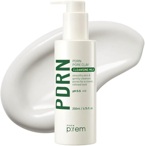 Make P:REM PDRN Pore Clay Cleansing Milk, 6.76 fl.oz. (200mL) - Personal Care