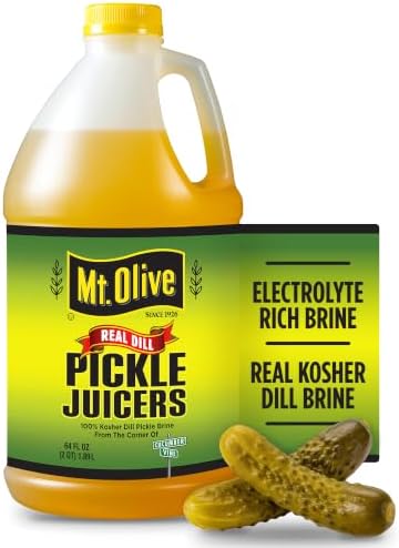 Mt. Olive Pickle Juice, 100% Kosher Dill Brine, 64 fl oz, 1 Pack