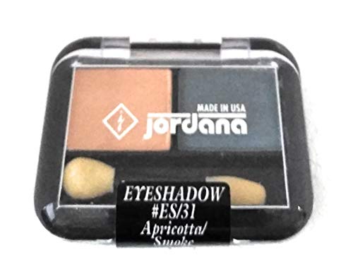 Jordana Eyeshadow Duo ES/31 Smoke/Apricotta - Personal Care