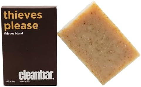 Thieves Please Exfoliating Soap Bar - Clove Cinnamon Rosemary Eucalyptus - Personal Care