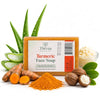 Turmeric Face Soap Aloe Vera & Shea Butter, soap Natural for Face & Body Soap for Dark Spo - Image 1