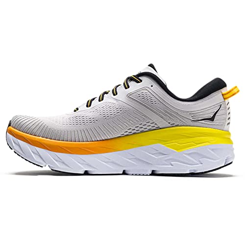 HOKA ONE ONE Bondi 7 Mens - Nimbus Cloud Radiant Yellow - 8 UK