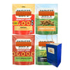 Big Top Deals USA Blue Paper Bag with Veggie Chips Variety Pack – 4ct Harvest Snaps Bags – - Image 4