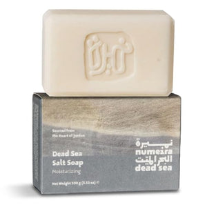 Dead Sea Salt Soap, Moisturizing Mineral-Rich Face & Body Bar 100 g - Personal Care