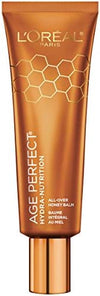 L'Oreal Paris Skincare Age Perfect Hydra-Nutrition All-Over Balm with Manuka Honey Extract and Nurturing Oils, to Soothe and Rescue Dry Skin, Paraben Free, 1.7 oz.