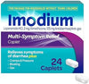 Imodium Multi-Symptom Relief Caplets, Anti-Diarrheal Medicine, 24 Ct - Personal Care - Image 1