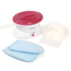 Revlon Moisturizing Quick Heat Paraffin Bath, White/Pink - Image 3