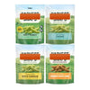 Big Top Deals USA Blue Paper Bag with Snaps Veggie Chips 4-Pack (Cheddar, Mango Chili Lime - Image 5