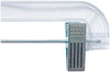 Nahanco 14" Clear Plastic Bottom Hanger, Long Hook & Pinch Clips | Heavy Weight 14" Pant/S - Image 3