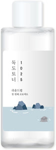 Round LAB Dokdo Toner (Unscented) | Exfoliating Dead Skin Cells Without Irritation, Hydrating, Watery Type Toner (3.38fl.oz) - Personal Care