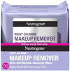 Neutrogena Night Calming Makeup Remover Face Wipes, 2 x 25 ct