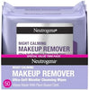 Neutrogena Night Calming Makeup Remover Face Wipes, 2 x 25 ct - Image 1