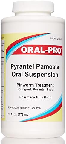 Oral-Pro Aurora 50Mg/Ml Pyrantel Pamoate Oral Suspension, 16 Ounce, Vanilla Flavor