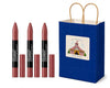 3-Piece Matte Lip Crayon Gift Set - Revlon Neutral Ruffled Feathers Shade, Long Lasting Ve - Image 3