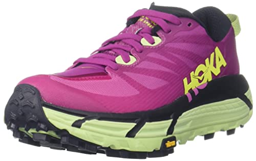 HOKA ONE ONE Womens Mafate Speed 3 Mesh Festival Fuchsia Butterfly Trainers 7 US