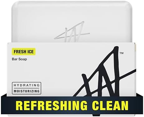 W By Jake Paul Bar Soap for Men, Hydrating, Moisturizing, Vitamin-Infused, Original Scent, 5 oz - Personal Care