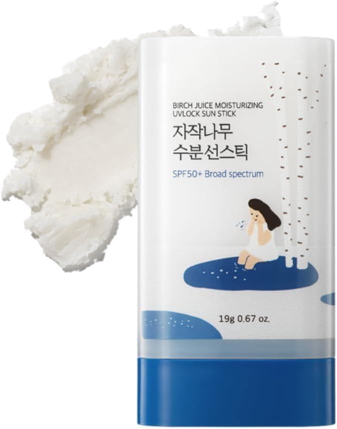 Round LAB Birch Juice Moisturizing Sun Stick SPF 50+, 0.67oz - Personal Care