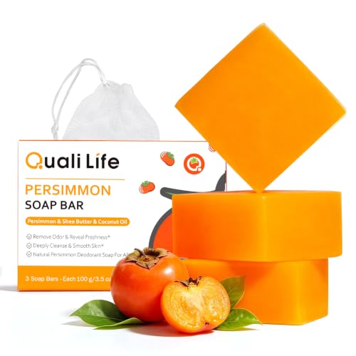 Persimmon Soap for Body Odor Control, Old People Smell - Personal Care