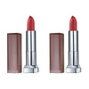 Maybelline Color Sensational Creamy Matte Lipstick, Touch of Spice, 2 Count - Image 4