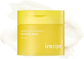 Ceramide Yuja Makeup Cleansing Balm with Travel Size | Deep Cleansing All-in-One Korean Face Cleanser, Makeup Remover, Zero Irritation, Blackheads Remover, Clean Beauty, Vegan (135g / 4.76oz)