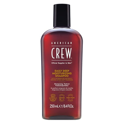 American Crew Men's Deep Moisturizing Shampoo, Citrus Mint, 8.45 fl oz - Personal Care