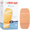 American White Cross 261846 First Aid Plastic Adhesive Bandages, Latex Free Bandages, Larg - Image 1