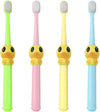 FOMIYES 4pcs Duck Tooth Brush for Boys and Girls Soft Bristle Toothbrush Boys and Girls Cartoon Tooth Safe for Toddlers