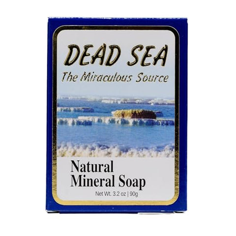 Malki Dead Sea Products Natural Mineral Bar Soap | Natural Body & Face Wash | SLS-Free, Paraben-Free, Skin-Loving Formula | Soothe Acne, Eczema, and Psoriasis Naturally