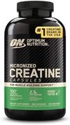Optimum Nutrition Micronized Creatine Monohydrate Capsules, 200 Ct - Personal Care