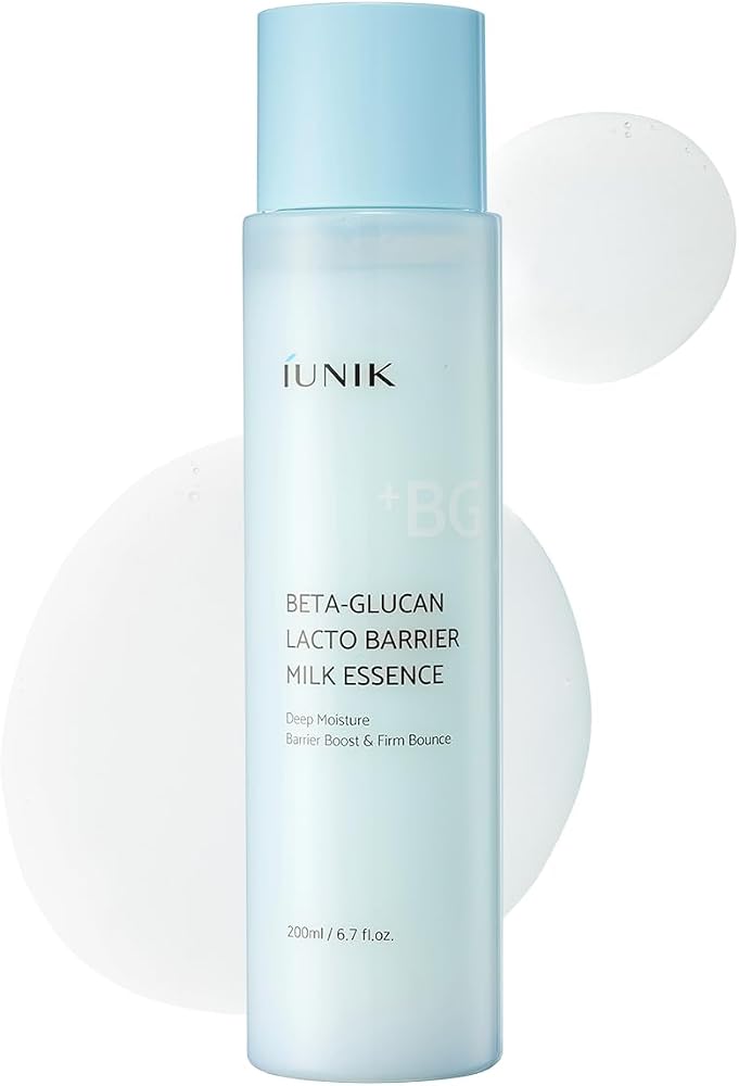 Iunik Beta-Glucan Barrier Milky Toner Essence - Deep Hydration 6.7 fl oz - Personal Care