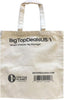 Big Top Deals Canvas Tote Bag, Multi-Purpose Reusable Canvas Bag, Durable Grocery Bag, Eco - Image 1