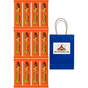 Nut Bar Reeses Crunchy Peanut, Peanut Butter, Creamy Caramel Chocolate Covered, 47g, Individually Wrapped - Personal Care